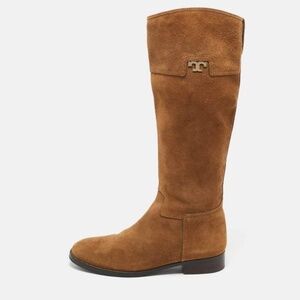 Tory Burch Suede Wembley Riding Boot